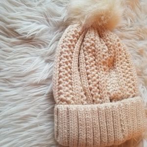 Beanie with pom pom